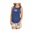 Clothing * | Best Deal Tanks Women'S Life Is Good Namaste Positive Active Tank Top Darkest Blue