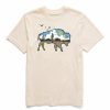 Clothing * | Discount Shirts Men'S Life Is Good Off Road Beast Crusher T-Shirt Putty White